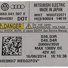 HID Headlight Ballast for Volkswagen Eos 2011 2012 2013 2014 2015 VW Xenon Control Unit Computer Module