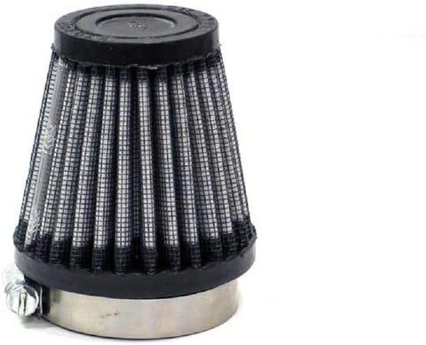 K&N Universal Clamp-On Air Filter: High Performance, Premium, Washable, Replacement Filter: Flange Diameter: 1.9375 In, Filter Height: 3 In, Flange Length: 0.625 In, Shape: Round Tapered, R-1060