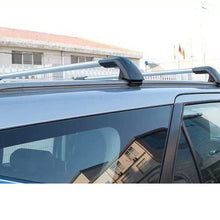 UDP-Auto 2Pcs Fits for Toyota Fortuner 2016-2021 Adjustable Crossbars Cross Bars Lockable Roof Top Rail Baggage Luggage Cargo Carrier Holder - Silver