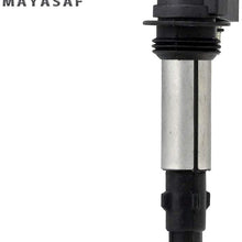 MAYASAF UF375 Ignition Coils [Pack of 2] for Buick Enclave, for Cadillac CTS/STS, for Chevy Traverse, for Saab 9-3, for Saturn Outlook - V6 2.8L 3.6L C1508