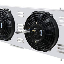 OzCoolingParts Full Aluminum Radiator + 3 x 9" Cooling Electric Fan w/Shroud + Thermostat/Relay Wire Kit for 1991-2001 92 93 94 95 96 97 98 99 00 Jeep Cherokee XJ/Comanche 2.5 4.0, L4 V6 Auto Engine