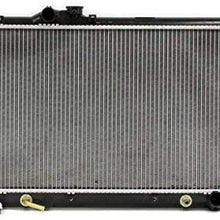 Radiator - Pacific Best Inc For/Fit 2356 01-05 Lexus IS300 AT Plastic Tank Aluminum Core