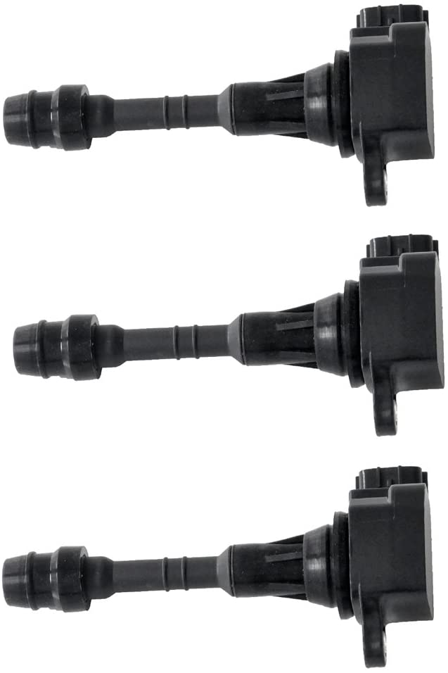DRIVESTAR UF349 set of 3 Ignition Coils for Nissan Maxima Altima Pathfinder Frontier 3.5L 4.0L Infiniti I35 QX4 3.5L