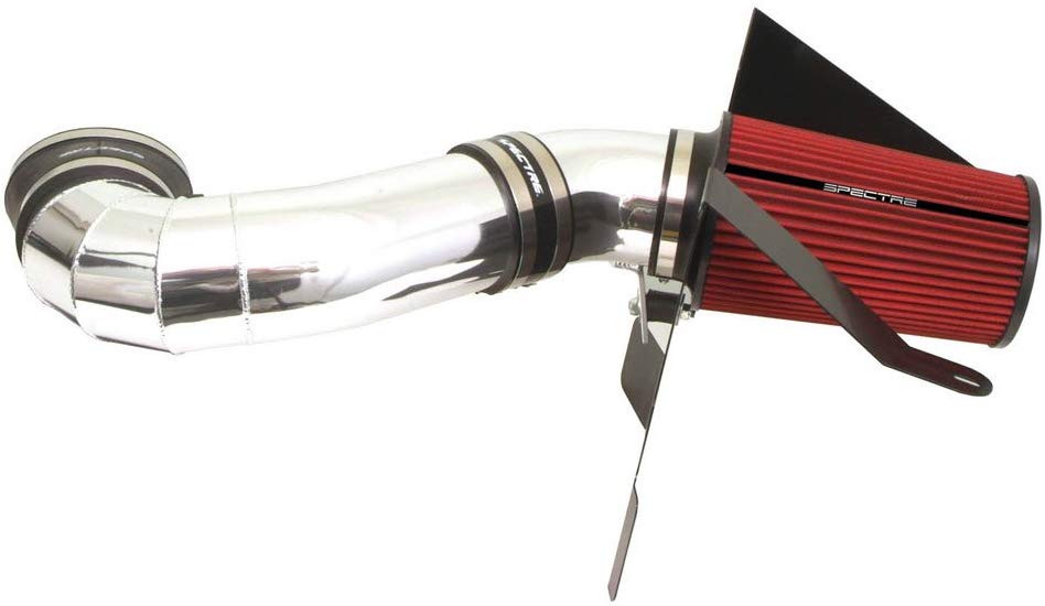 Spectre Performance 9924 Air Intake Kit with Red hpR Filter for Mustang 4.6L