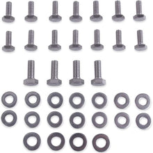 JEM&JULES STAINLESS ENGINE HEX BOLT KIT FOR SMALL BLOCK CHEVY SBC 265 283 305 307 327 350 400