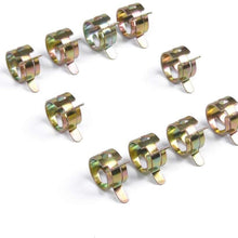 100X Air Pipe Clamps For Fuel Hose, Spring Clip For, 6-15Mm