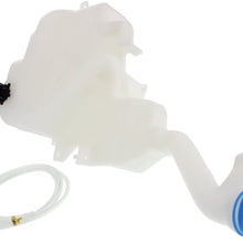 Windshield Washer Tank Assembly compatible with Honda Accord Crosstour 10-14 W/Pump and Cap
