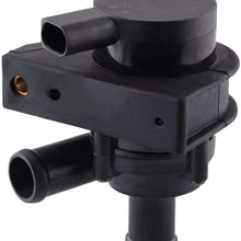 Cheriezing 1K0965561J Auxiliary Cooling Water Pump with Plug compatible with A3 A4 TT, VW Bettle CC Eos Golf GTI Jetta Passat Tiguan - 2.0T engine