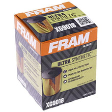 FRAM Ultra Synthetic Automotive Replacement Oil Filter, Designed for Synthetic Oil Changes Lasting up to 20k Miles, XG9018 (Pack of 1)