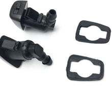 2 Front Hood Windshield Washer Nozzle Water Sprayer Jet fit for Buick Enclave, Cadillac SRX, Chevy Traverse, Chrysler 300M Concorde Intrepid, Dodge Intrepid, Ford Focus, GMC Acadia, Saturn Outlook