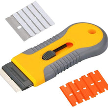 Razor Scraper/Scrapers Tool Glass/ Retractable Safety Squeegee Vinyl Sticker Glue Cleaner Window Ceramic Oven Tinting Glass Tool (H-Z)