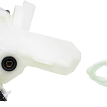 Windshield Washer Tank Assembly compatible with Nissan Murano 03-07 W/Cap Pump and Sensor