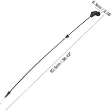 X AUTOHAUX Engine Hood Release Cable for 1999-2005 BMW E46 51238208442