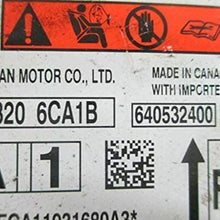 REUSED PARTS Bag Control Module Fits 2019 19 Nissan Altima 98820 6CA1B 988206CA1B