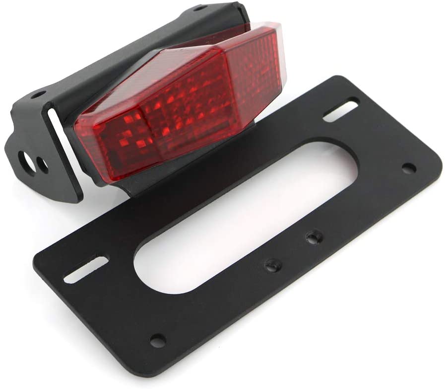 Xitomer DRZ400S/ SM Tail Tidy, Fender Eliminator for SUZUKI DRZ400S 2000-2019, DRZ400SM 2005-2019, with LED Tail light/License Plate Light and Blinker, Compatible with OEM