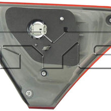 Fits 2015-2017 Toyota Camry Passenger Side Rear Inner Tail Light DOT Certified With Bulbs Included TO2803116 - Replaces 81580-06410 ;