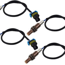 labwork 4pcs O2 Oxygen Sensors for Cadillac SRX Equinox Lacrosse Impala Terrain Outlook