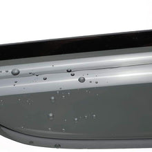 Deebior 4pcs Tape On Out Channel Style Sun Rain Guard Vent Shade Window Visors Wind Deflectors Compatible With 09-18 Dodge Ram 1500 Extended/Quad Cab