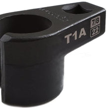 7/8" 22mm Low Profile Oxygen Sensor Offset Socket O2 Puller and Removal Socket, 3/8 drive T1A-E1019-1