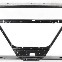 Radiator Support Assembly Compatible with 2007-2009 Chevrolet Tahoe Black Steel