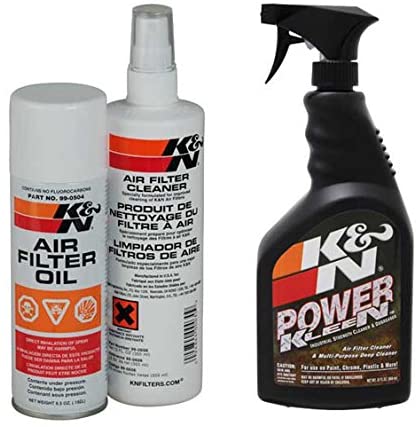 KN 99-5000 99-0621 Aerosol Recharger Air Filter Care Service Kit and Air Filter Cleaner Degreaser