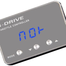 July King 6-Drive Electronic Throttle Controller for Seat and Skoda (old) Series, Super-thin Blue Light Display