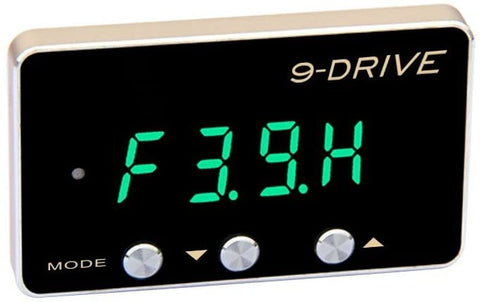 July King 9-Drive Electronic Throttle Controller for Seat and Skoda (old) Series, Comfort Sports Racing, 5mm Thickness 4-digit Display