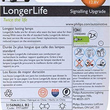 Philips 3156NA LongerLife Miniature Bulb, 2 Pack