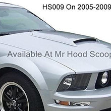 Unpainted Hood Scoop Compatible with 2005, 2006, 2007, 2008, 2009 Ford Mustang by MrHoodScoop HS009