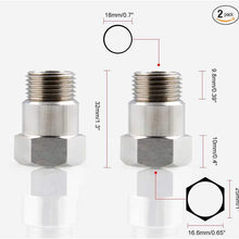EVIL ENERGY O2 Oxygen Sensor Fitting Bung M18x1.5 Pack Of 2