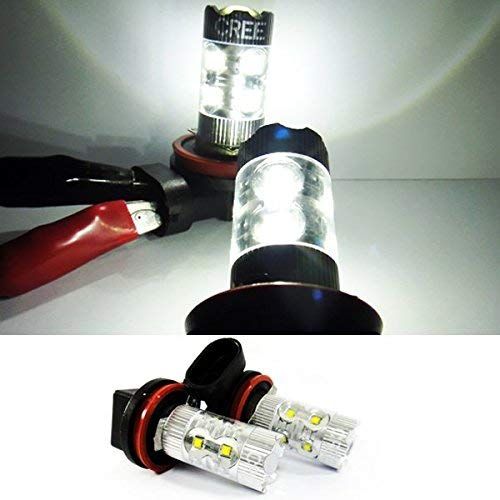 LEDIN 2x CREE XB-D H11 H8 Projector LED HL Low Beam Headlight Bulb 50W White