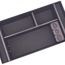 Center Console Organizer Tray for 2019 Chevy Silverado 1500 / GM Sierra 1500 Vehicles Accessories Replaces 84106530