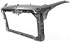 Radiator Support Assembly Compatible with 2006-2009 Ford Fusion Black Plastic with Steel