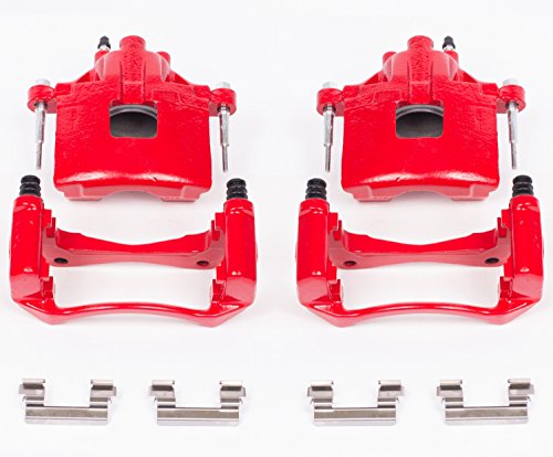 Power Stop S4638A Performance Powder Coated Brake Caliper Set For Buick, Cadillac, Oldmobile, Chevy, Pontiac