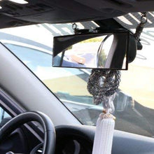 iJDMTOY Universal Fit JDM 300mm 12-Inch Wide Flat Clip On Rear View Mirror For Car SUV Van Truck, etc