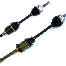 DTA NI82838282A front Left Right Pair - 2 New Premium CV Axles Compatible With Nissan Altima With Automatic Transmission Only 1998-2001