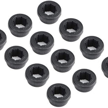 Qiilu 12pcs Engine Bushings, Lower Control Arm Rear Camber Bushings Fit for Skunk2 EG EK DC