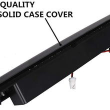 LED 3rd Brake Light fit for Ford F150 2009, 2010, 2011, 2012, 2013, 2014 Reverse Lamp High Mount Tail Light Smoke Lens Waterproof