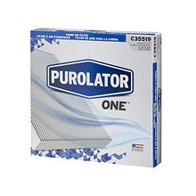 Purolator C35519 PurolatorOne Cabin Air Filter, 1 Count (Pack of 1)