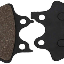 Cyleto Front+Rear Brake pads for HARLEY DAVIDSON Touring Road King Classic Electra Glide Standard Road Glide Electra Glide Ultra Classic Road King Custom Street Glide V-Rod 2000-2007 FA299