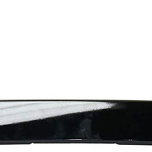 Front Bumper Trim Compatible with 2017-2018 Nissan Rogue Black CAPA Center