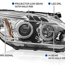 Spec-D Tuning 2LHP-S2K04-TM Chrome Projector Headlight (Housing, One Hid Compatible)