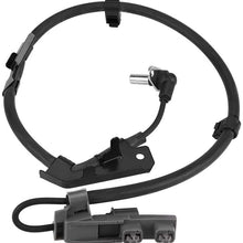 Cuque 897387990 ABS Speed Anti-Slip Sensor for Isuzu D-Max Danver Rodeo Pick up 3.0TD-TFS77 3.0TD TFS85 IMPORT 2.5TD TFS86 2003-2012 Black Special