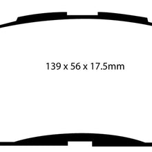 EBC Brakes DP21791 Greenstuff 2000 Series Sport Brake Pad