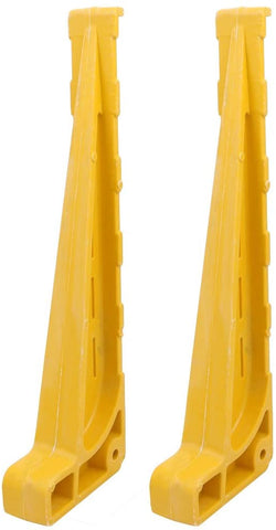 Aexit 2Pcs High Transmission Strength FRP Cable Bracket 35cm Length Combined Type Yellow