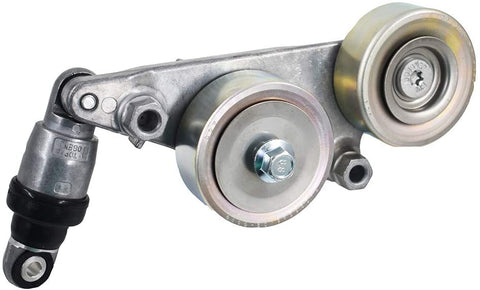 labwork Belt Tensioner Assembly Fit for Honda Odyssey 05-10 Pilot 06-11 Accord 08-10 Assembly w/Pulleys OE#39092 19253072