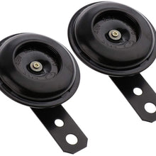 Gazechimp Universal Pair Electric Horn Waterproof Wiring for Motorcycle