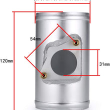 D DOLITY Car Engine Air Flow Meter Intake Sensor Base Connector Adaptor 70mm/2.75inch Replacement for Toyota/Mazda/Subaru/Suzuki