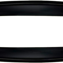 vivnsyauto 43in. Universal Thickness Dark Smoke Tint Top Sun Moon Roof Rain w/Snow Guard Window Moonroof Sunroof Wind Deflector (Please Measure Sunroof Size Before Purchase)