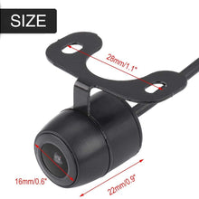 Auto Reversing Camera, 110 Degree Reversing Camera for Wide Angle Vehicles Waterproof Outdoor Night Vision Suspended Universal Parking